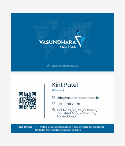Business card design.